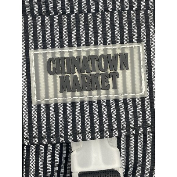 Chinatown Market Striped Small Reflective Accessory Cellphone Crossbody Mini Bag - Picture 9 of 10